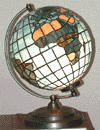 stained glass globe