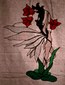 stained glass fairy